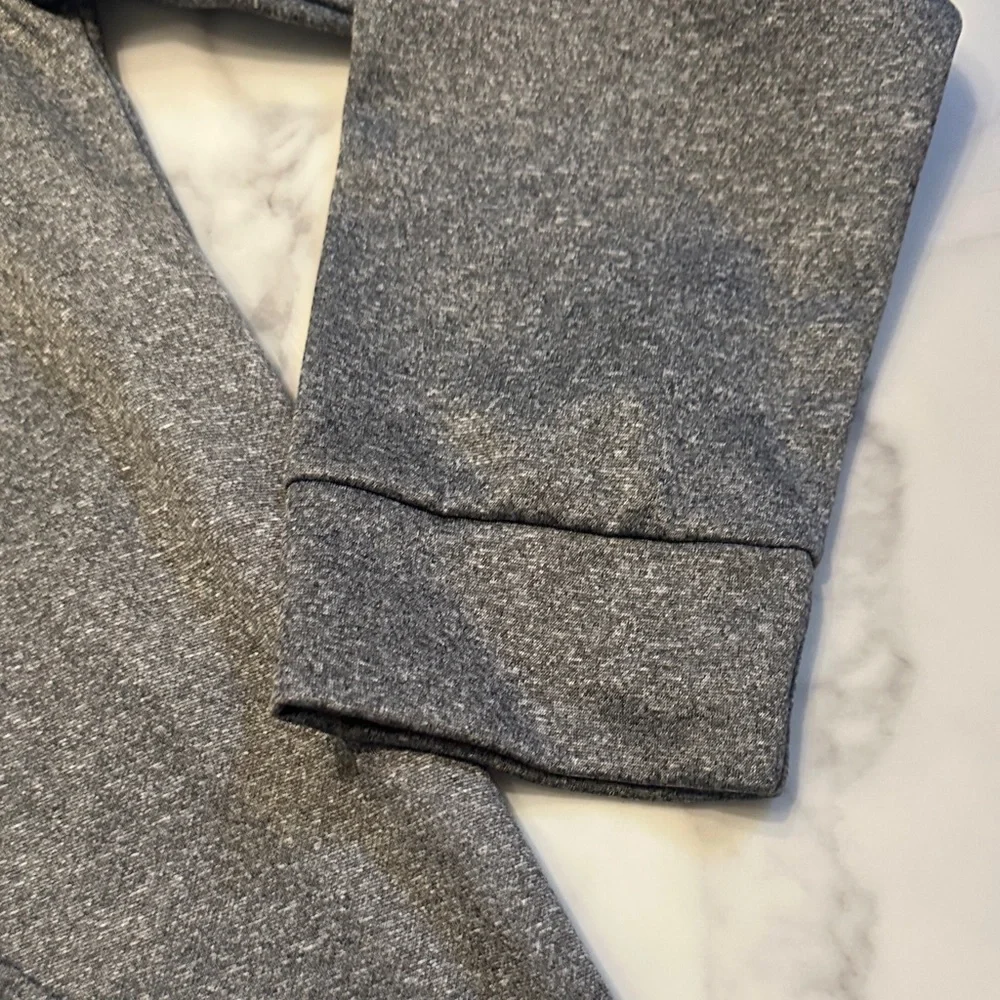 Puma Heather Gray Hoodie with White Logo